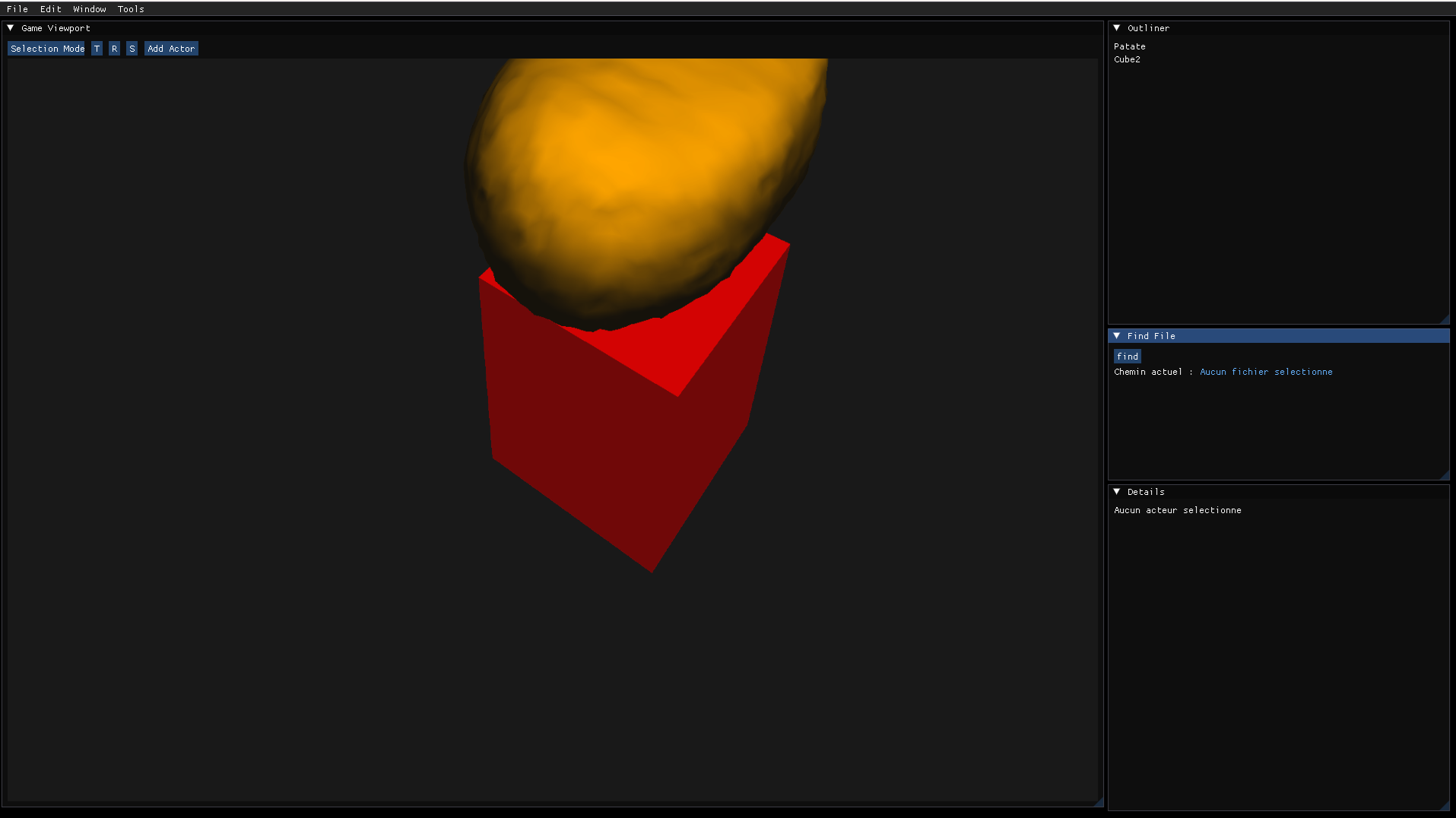 Capture du Potato Engine